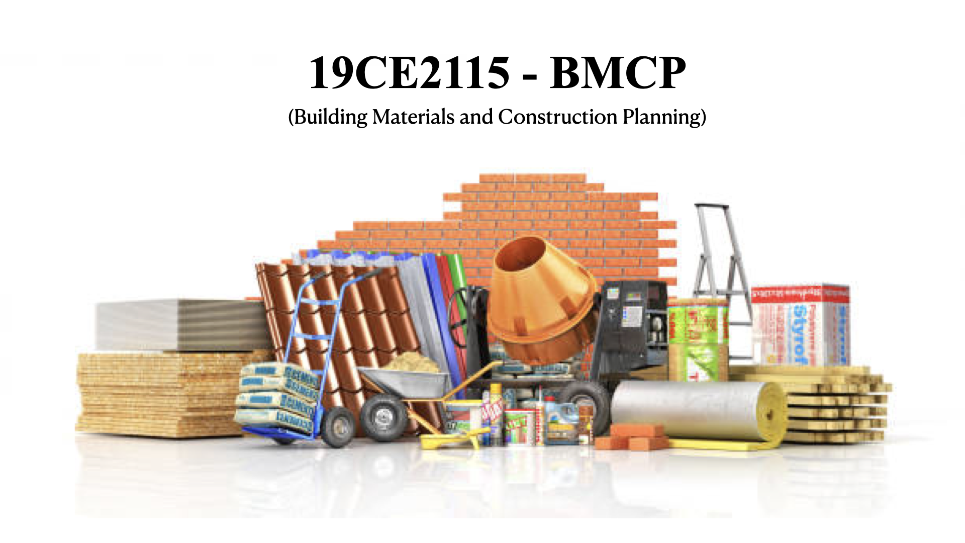 Building Materials and Construction Planning